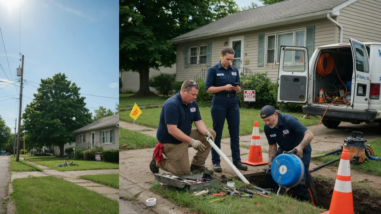 Sewer Line Repair in Mount Auburn, IA near me